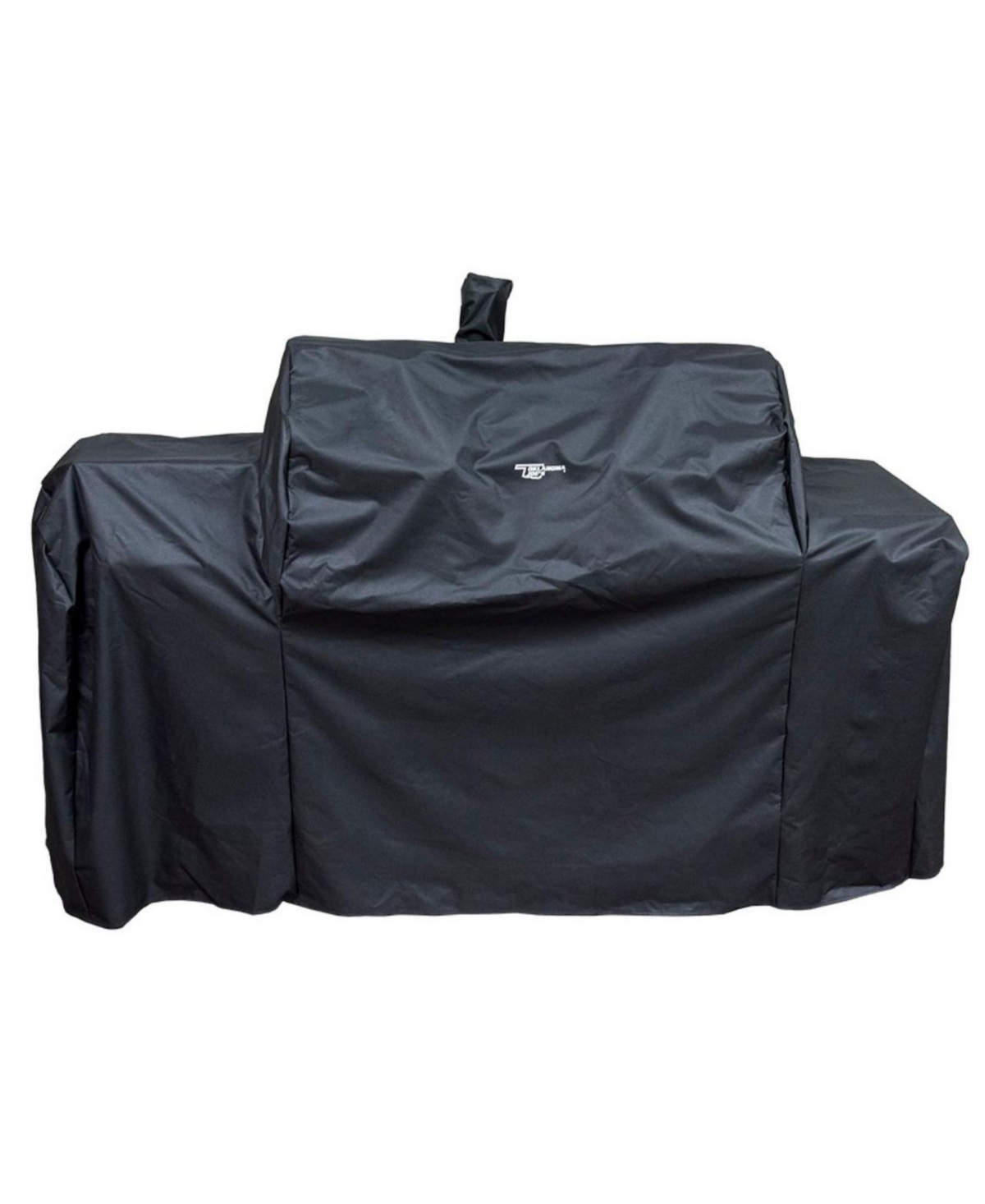 8694002 36.5 x 66.5 x 38 in. Black Grill Cover for Oklahoma Joes Longhorn Smoker - Black
