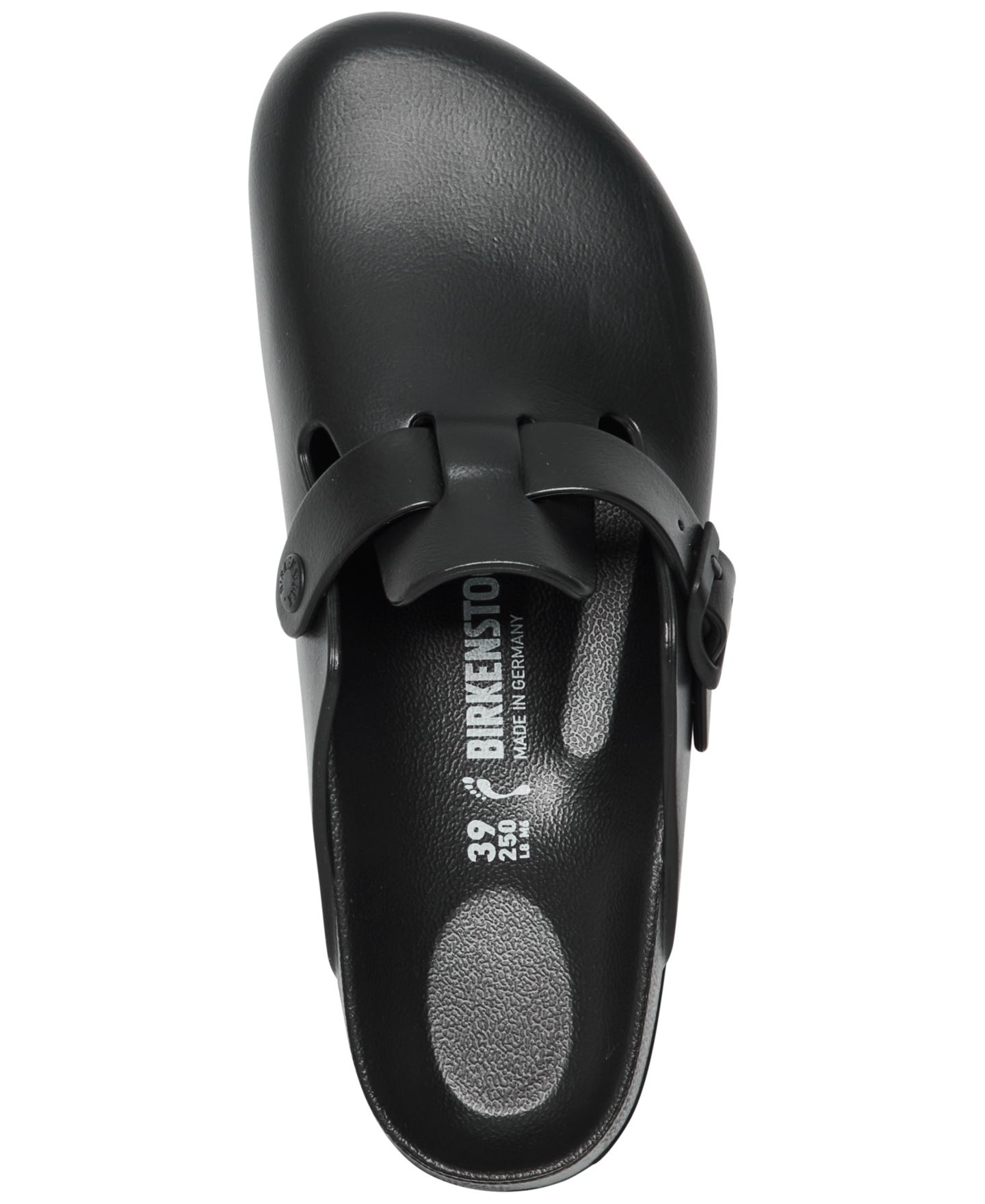 Женские сабо Birkenstock Boston Essentials EVA, цвет: Чёрный — фото 5