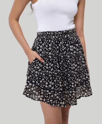 Women's Drawstring Short Skirt