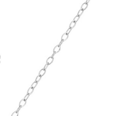 Cubic Zirconia Sterling Silver White Gold Plated Star Of David Drop Pendant