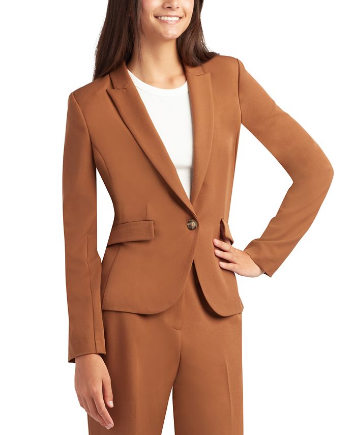 BCX Juniors One Button Boyfriend Blazer Macy s