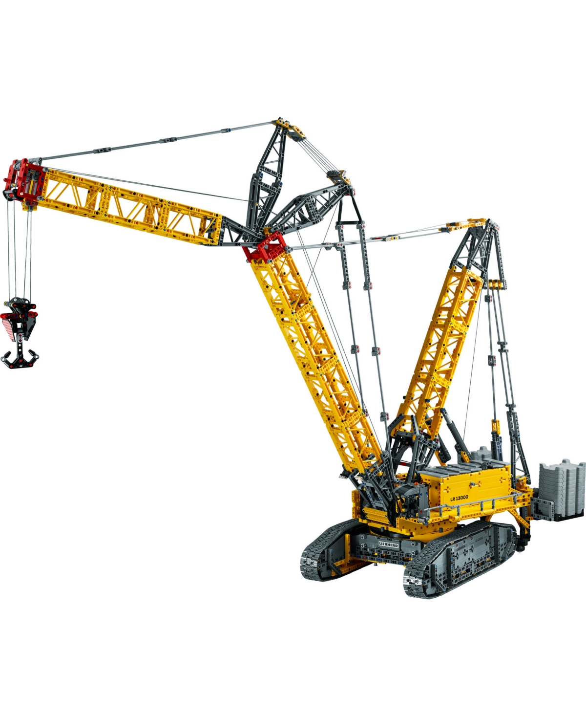 Lego Technic 42146 Liebherr Crawler Crane Lr 13000 Toy Building Set In Multicolor