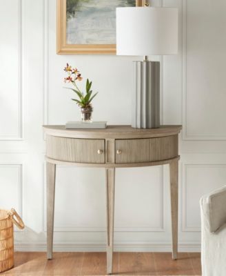 Crestview 30" High Wood Storage Console Table