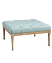 Martha stewart cedric outlet grey accent ottoman