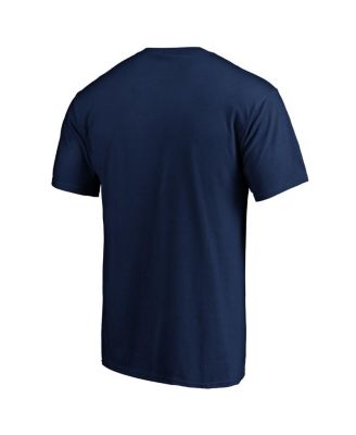 Men's Navy Dallas Cowboys Team Lockup T-shirt