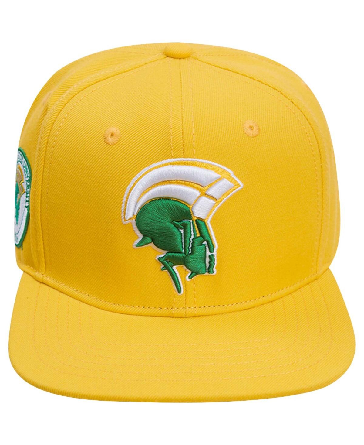 Shop Pro Standard Men's  Gold Norfolk State Spartans Evergreen Mascot Snapback Hat