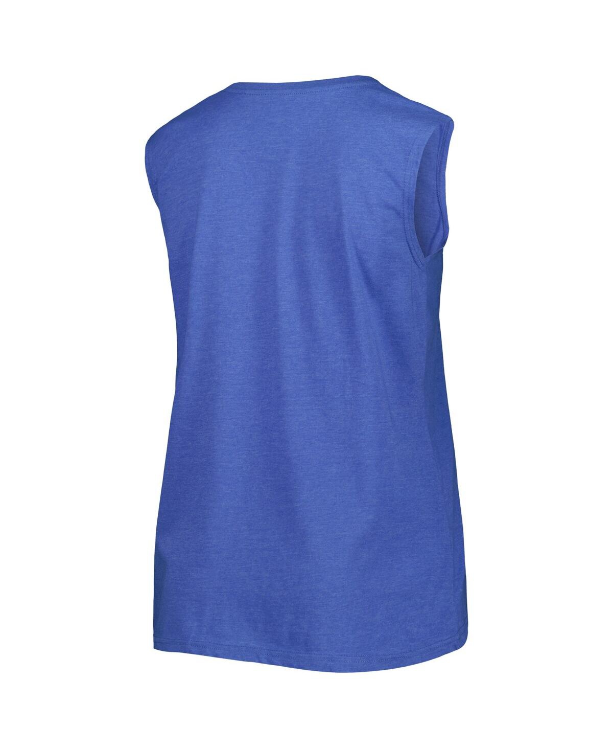 Fanatics Branded Royal Los Angeles Rams Plus Size Tank Top In Royal