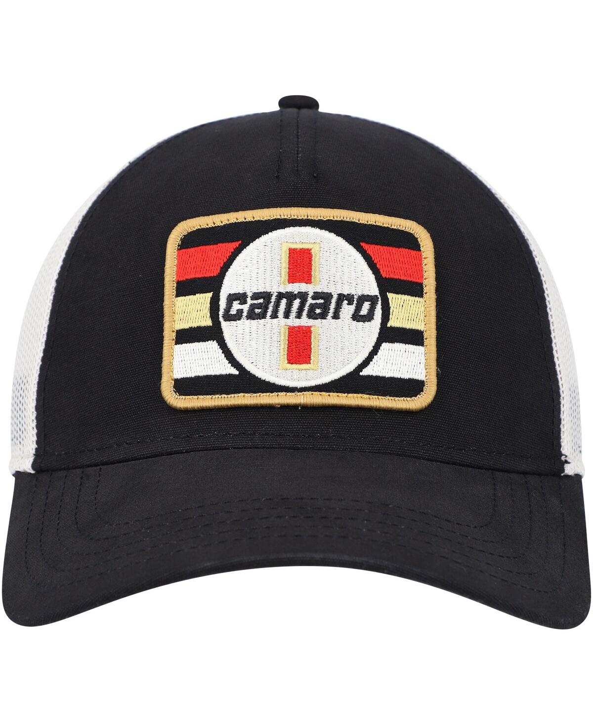 Shop American Needle Men's  Black Camaro Twill Valin Patch Snapback Hat