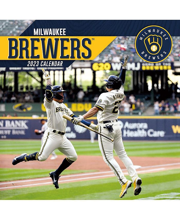 Turner Licensing MLB Milwaukee Brewers 2023 Wall Calendar