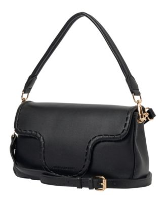 Misty Faux Leather Crossbody Bag