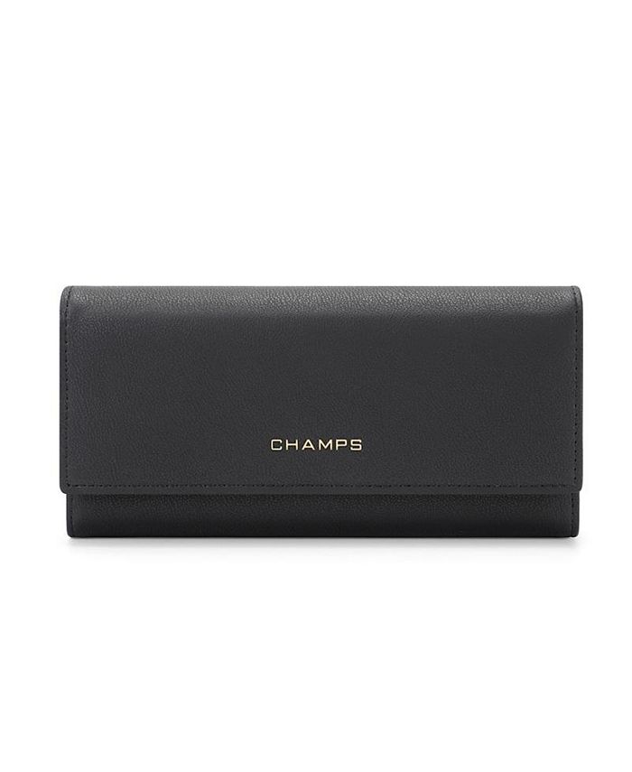 CHAMPS Ladies RFID Trifold Wallet - Macy's