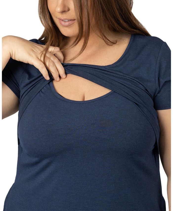 Kindred Bravely Plus Size Eleanora Nursing Lounge Dress Macy's