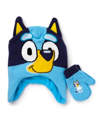 Bluey Toddler Boys Hat and Mitten Set, 2 Piece - Macy's