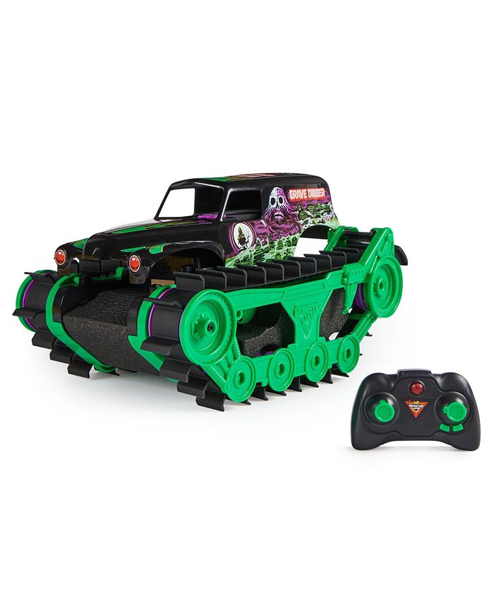 Monster Jam Grave Digger Trax All-Terrain Remote Control Outdoor