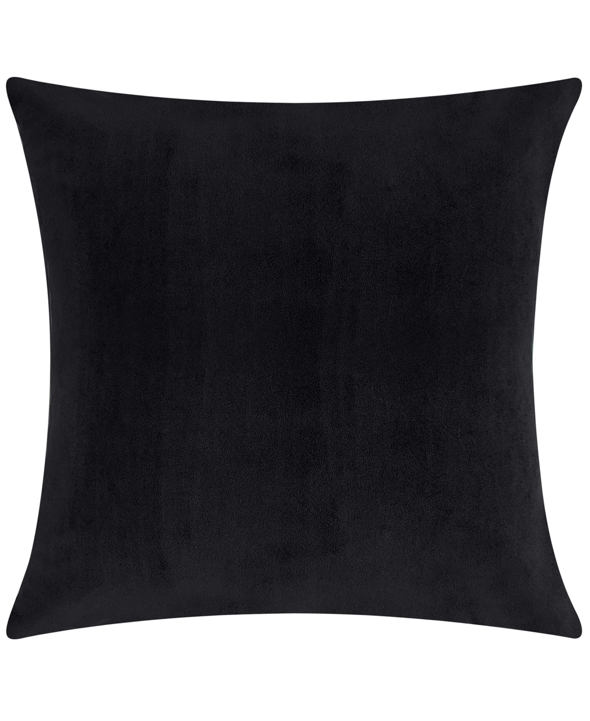 Edie@Home Halloween Velvet Peace Skeleton Decorative Pillow, 18