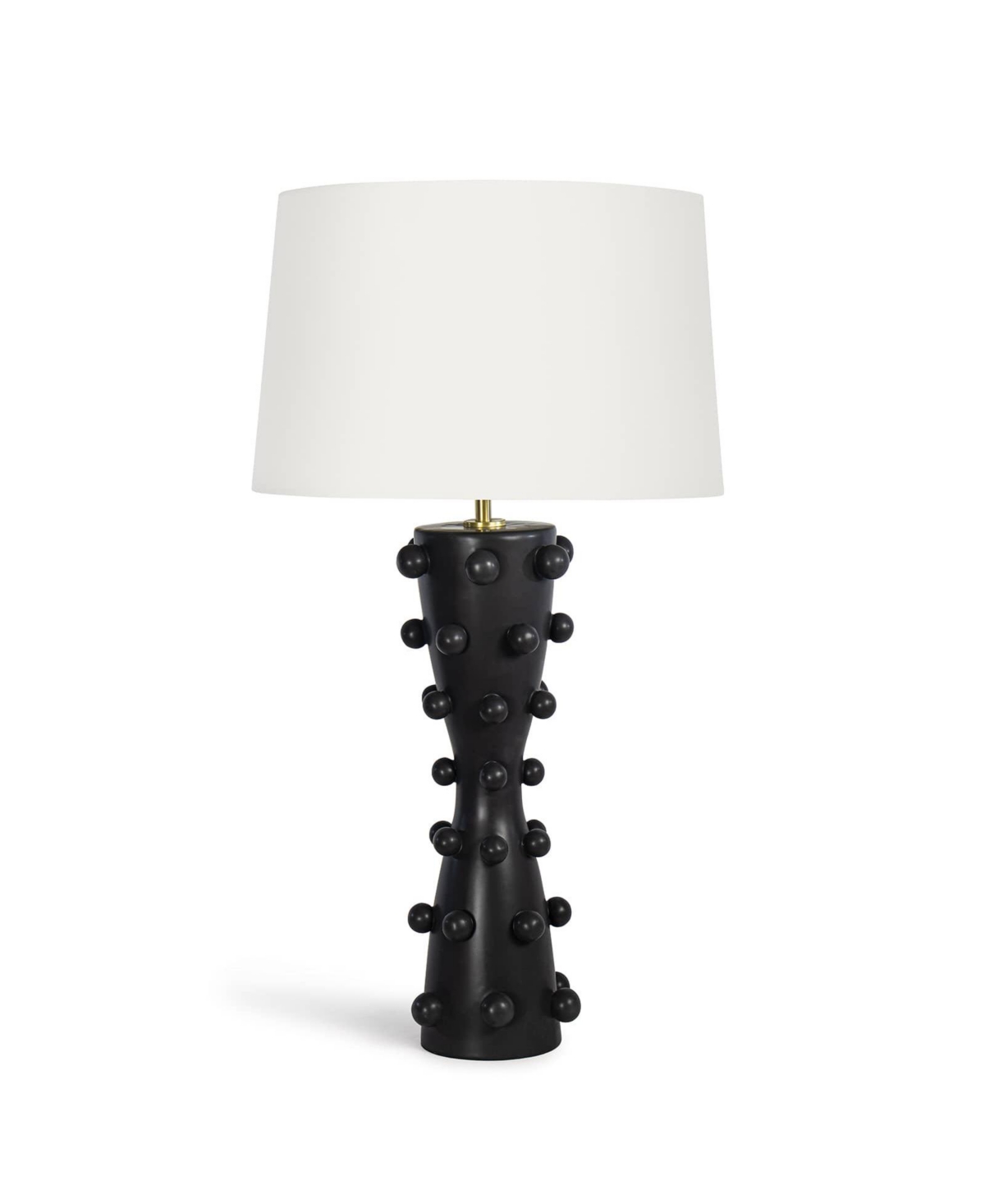 Regina Andrew Pom Pom Ceramic Table Lamp In Black