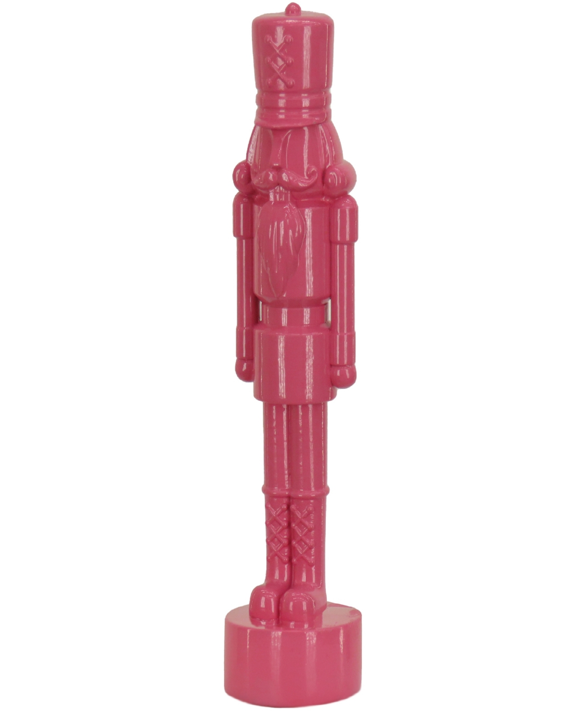 National Tree Company 24" Hgtv Home Collection Nutcracker Christmas Decor In Pink