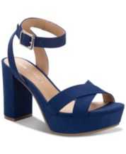Blue Platform Women s Sandals Wedges Flip Flops More Macy s