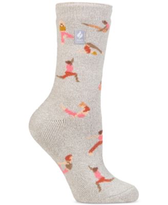Heat Holders - Lite Riley Buffalo Plaid Crew Socks