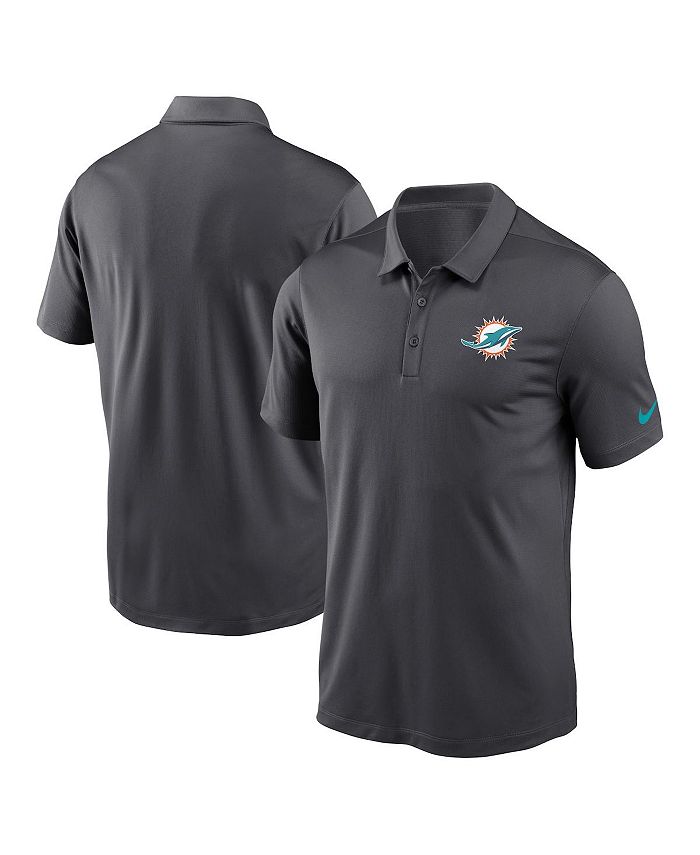 Nike Men's Anthracite Miami Dolphins Franchise Team Logo Performance Polo  Shirt - Macy's