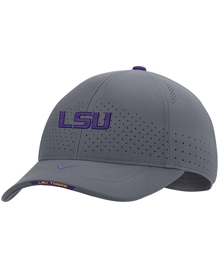 Nike Men's Gray LSU Tigers 2021 Sideline Classic99 Performance Flex Hat ...
