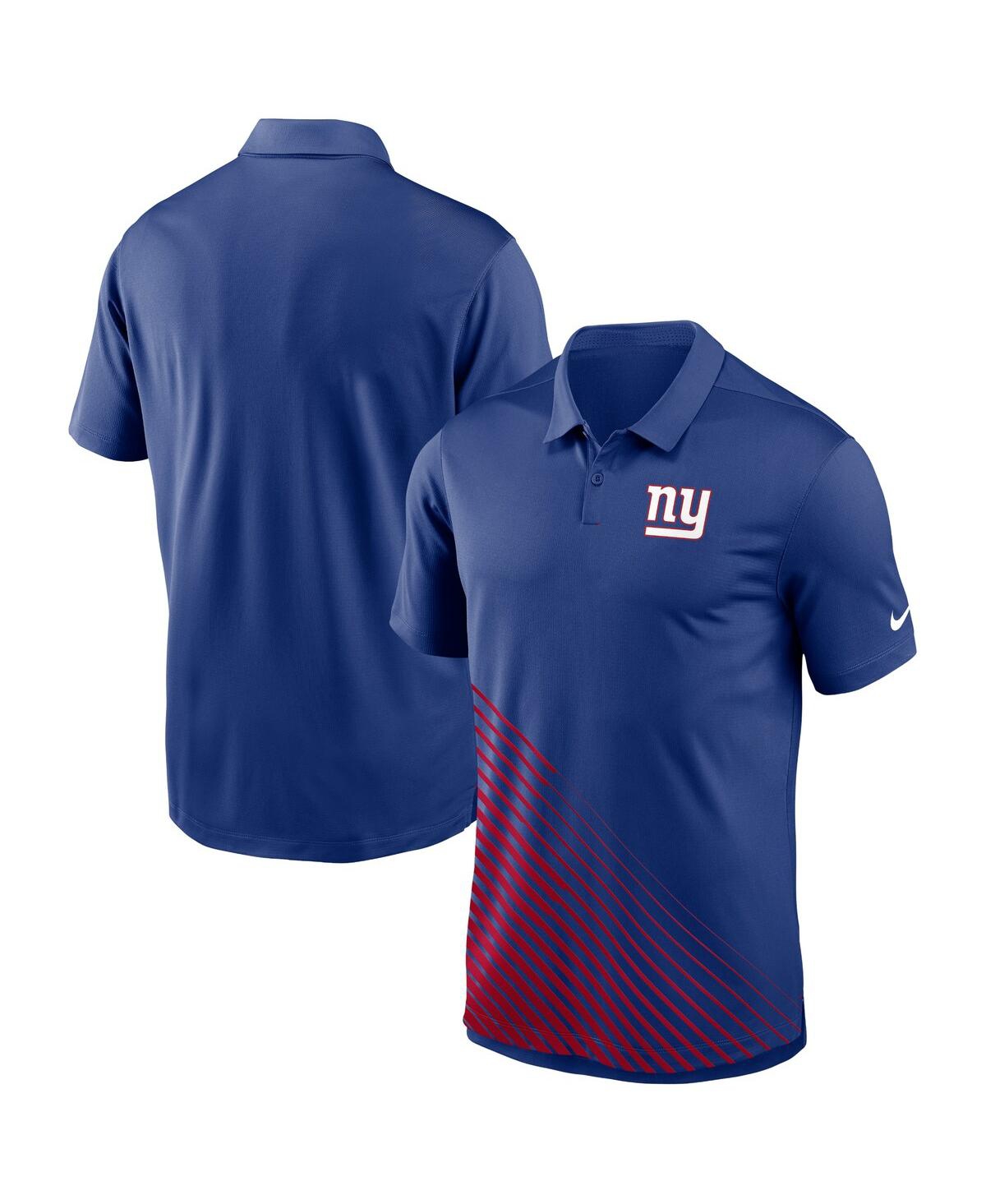 Shop Nike Men's  Royal New York Giants Vapor Performance Polo Shirt