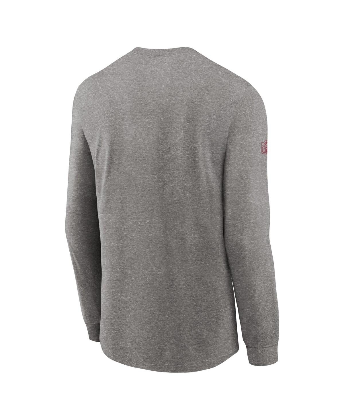 Men's NikeArizona Cardinals Sideline Performance Long Sleeve T-shirt - Heather Gray