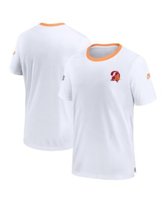 Men's White Tampa Bay Buccaneers Throwback Coach Performance T-shirt