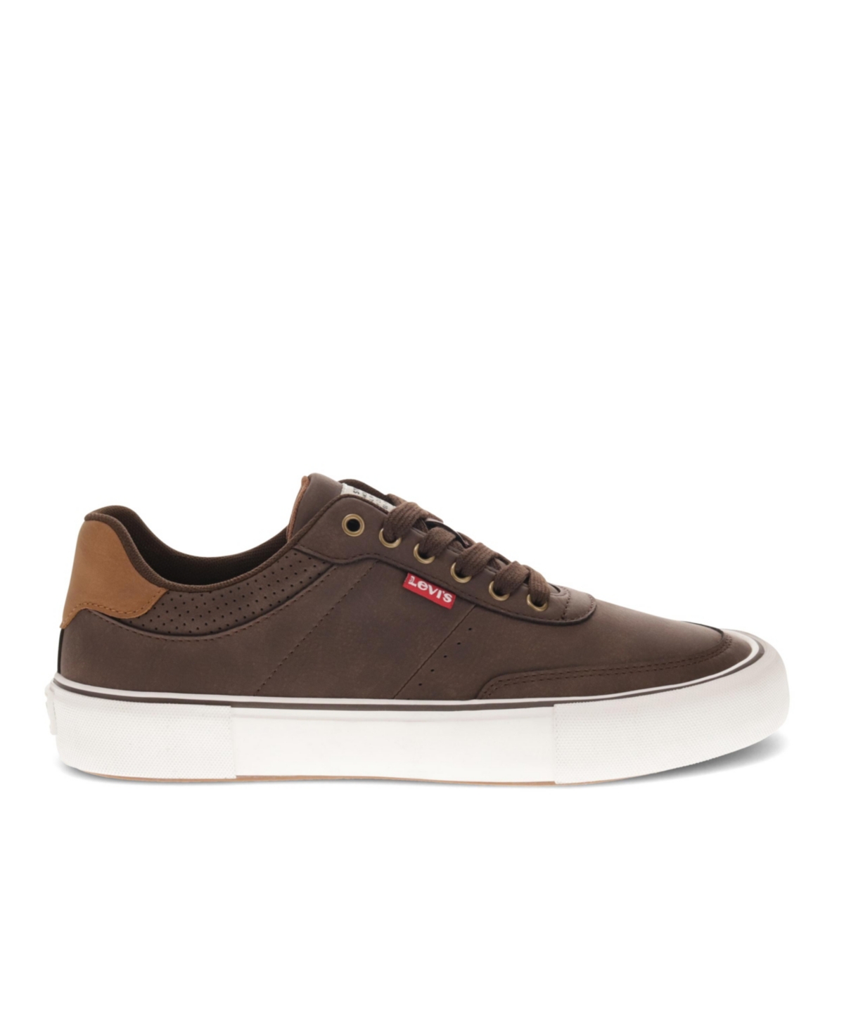 Levi's Men's Munro Ul Faux Leather Lace-up Sneakers In Brown