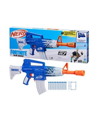 Nerf Fortnite Blue Shock Dart Blaster
