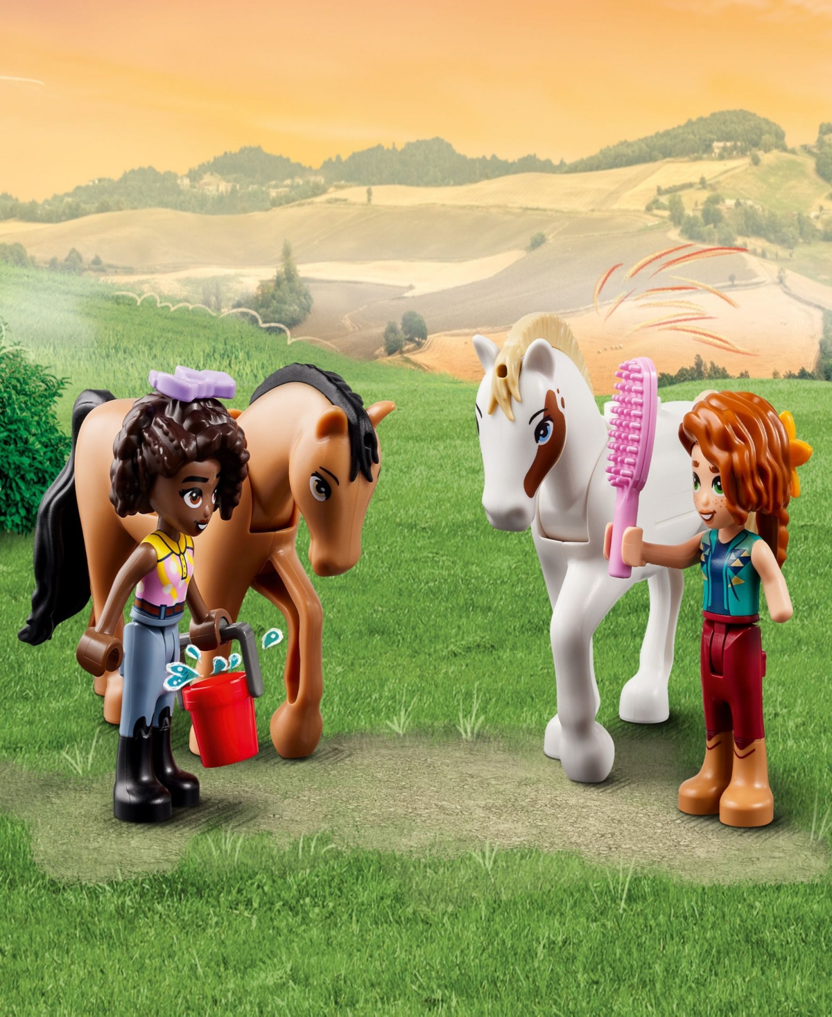 Shop Lego Friends 41745 Autumn's Horse Stable Toy Building Set With Minifigures In Multicolor