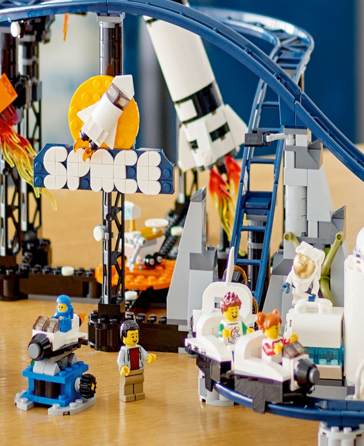 Shop Lego Creator 31142 3-in-1 Space Roller Coaster Toy Action Building Set In Multicolor