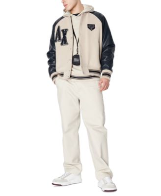 ARMANI EXCHANGE varsity jacket スタジャン XL A|X Armani Exchange Men's Varsity Bomber Jacket - Macy's