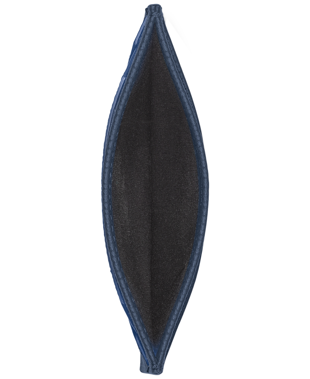 Montblanc Sartorial Leather Card Holder In Blue