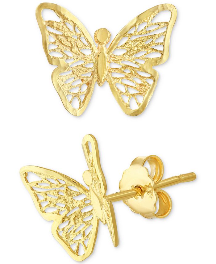 Macys butterfly clearance earrings