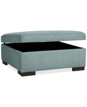 FURNITURE RADLEY 36" FABRIC STORAGE OTTOMAN, CREATED FOR MACY'S