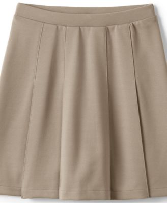 Little Girls Ponte Pleat Skirt Top of Knee