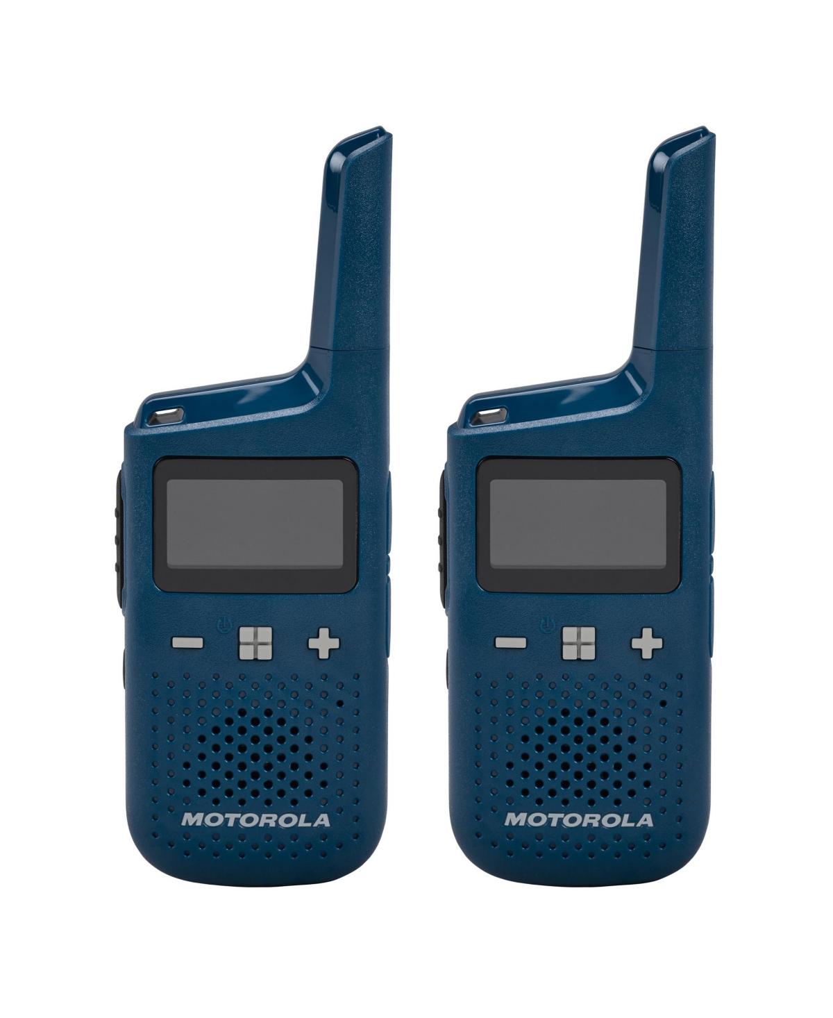 Motorola Solutions T383 25 mi. Two-Way Radio Blue w/Charging Dock 2-Pack - Blue