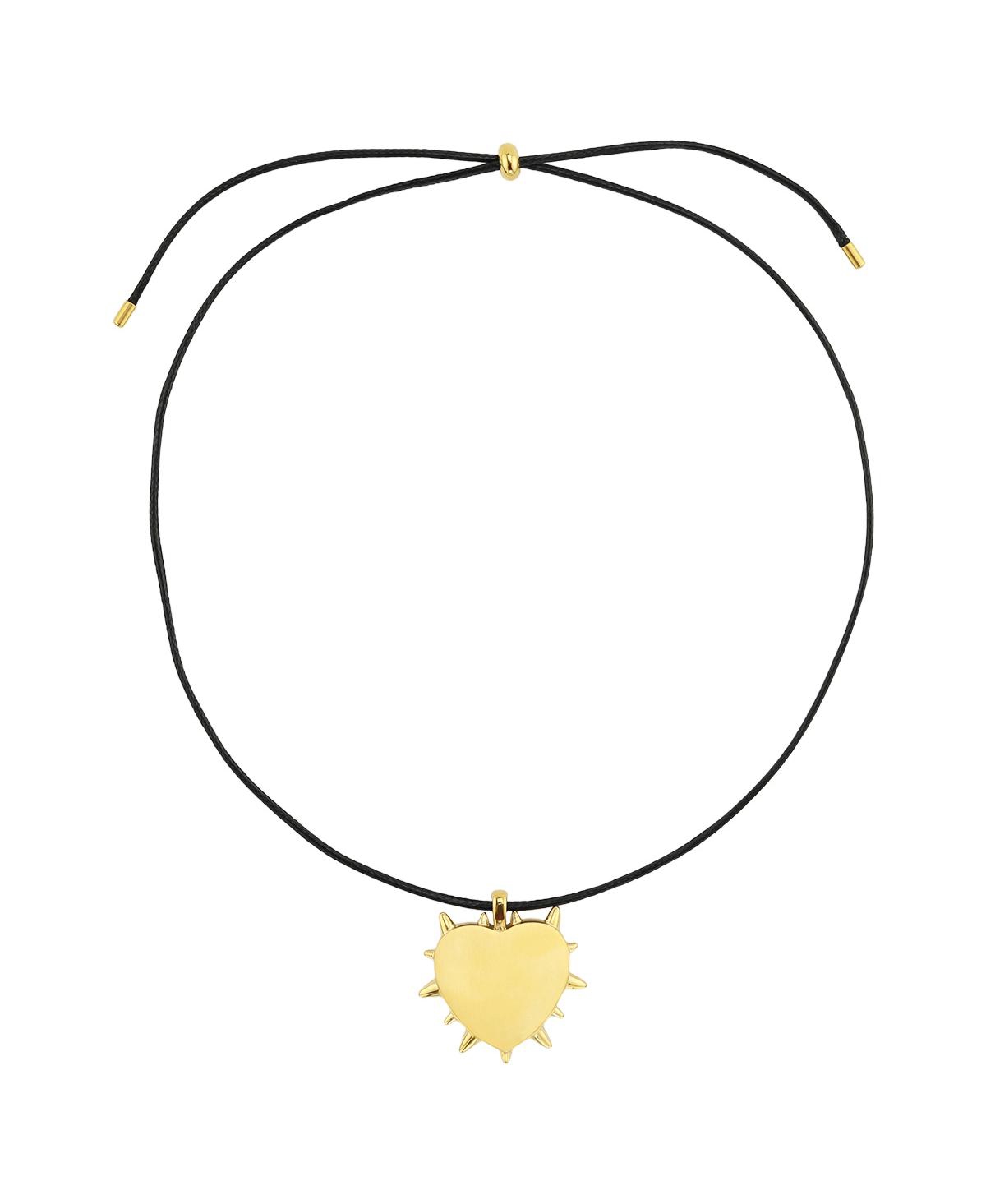 Love Lockdown Pendant Necklace - Gold
