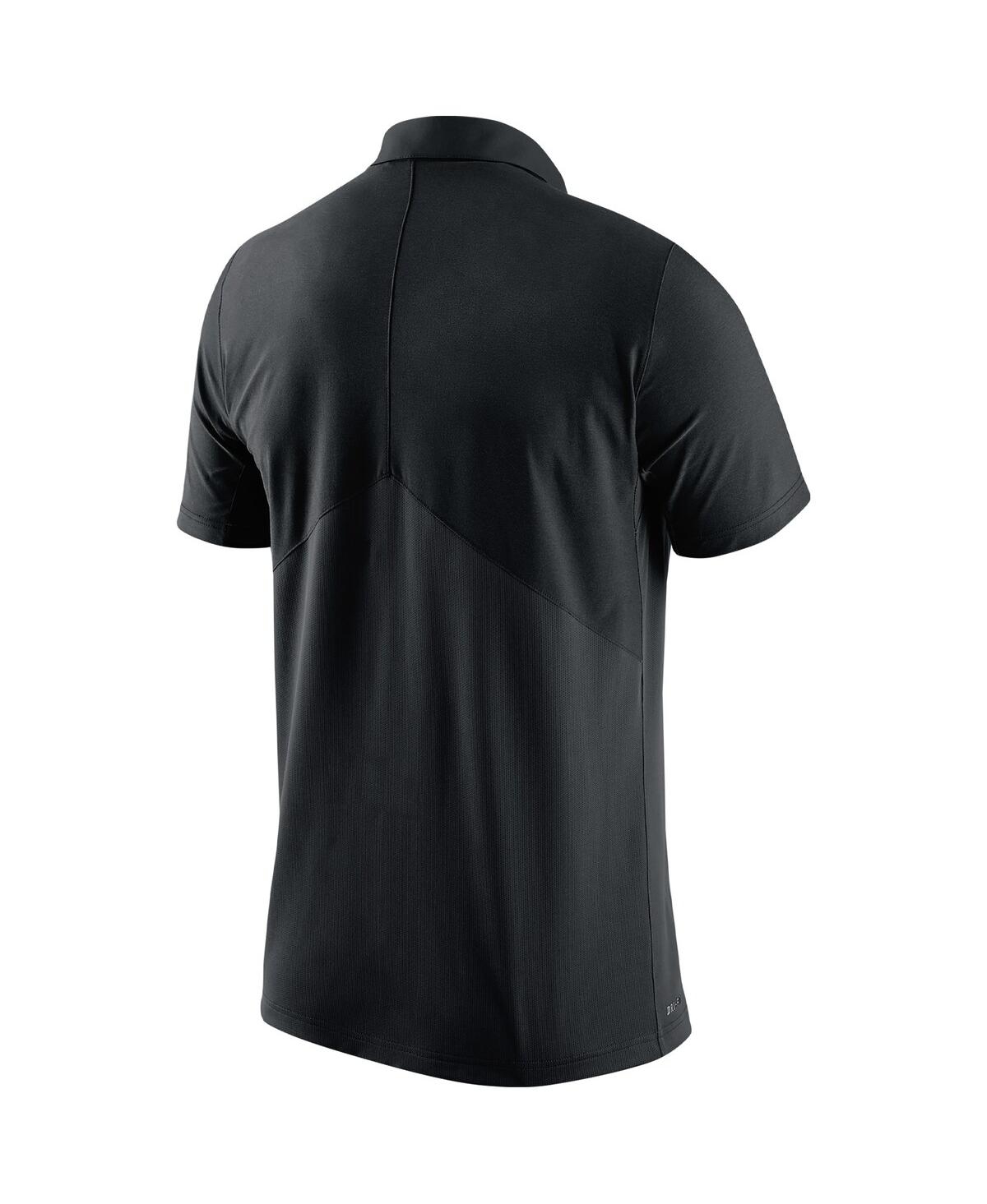 Shop Nike Men's  Black Ohio State Buckeyes Coaches Performance Polo Shirt