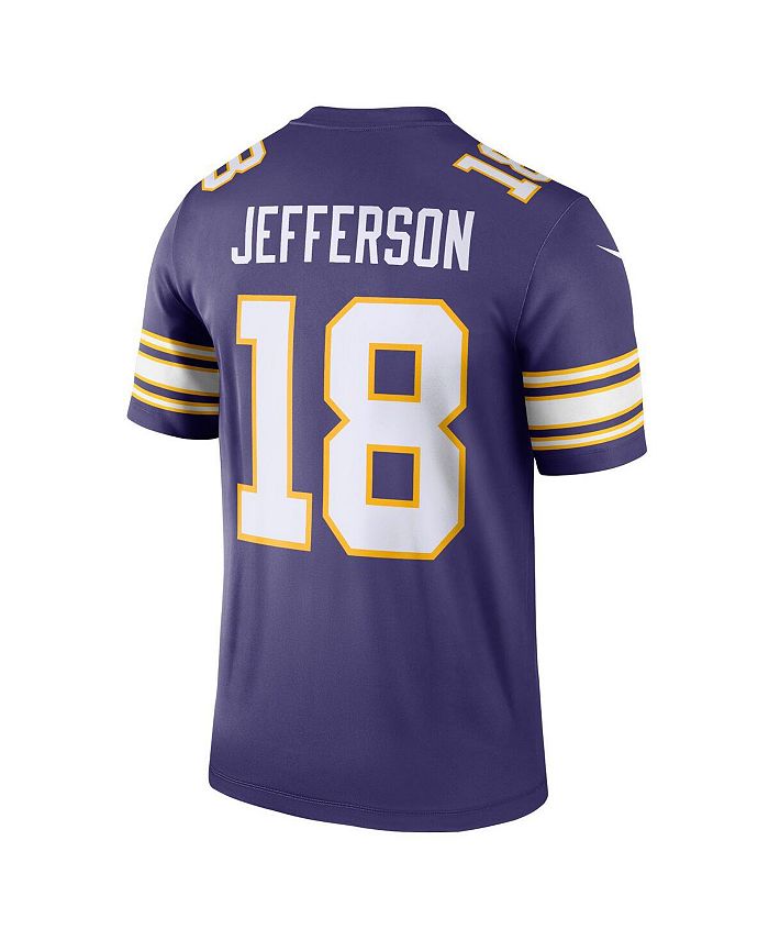 Nike Big Boys Justin Jefferson Purple Minnesota Vikings Classic Player Game  Jersey - Macy's