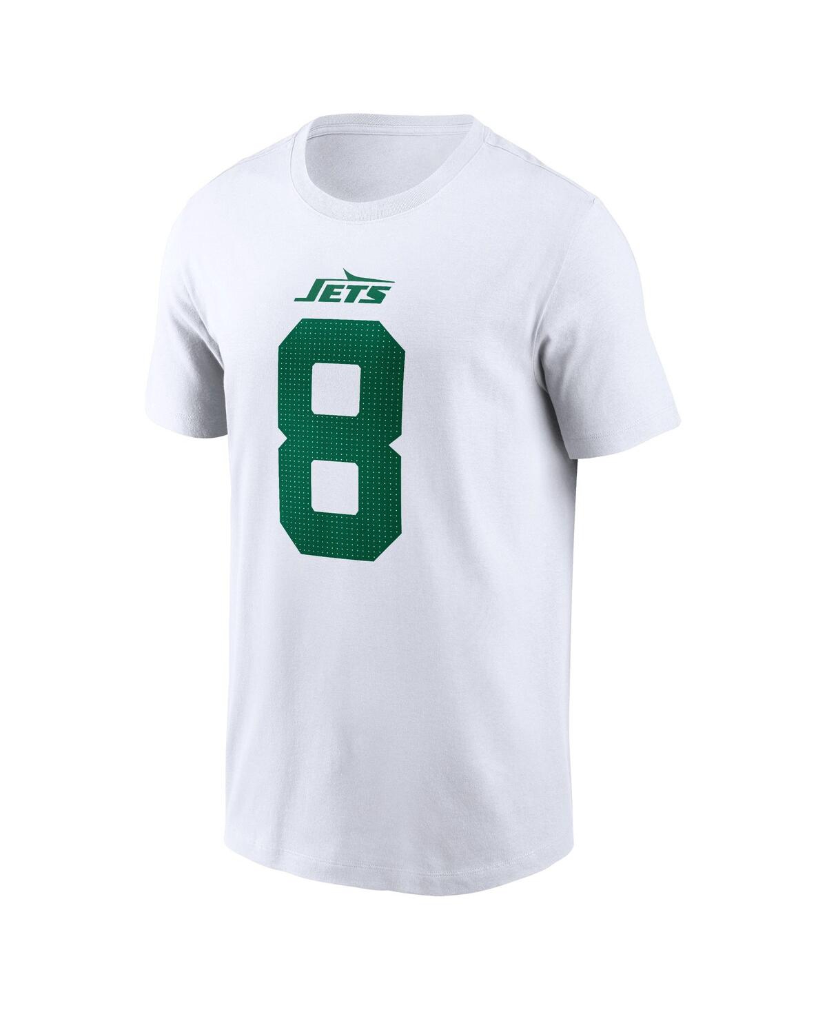 Nike Big Boys  Aaron Rodgers White New York Jets Legacy Player Name And Number T-shirt In White
