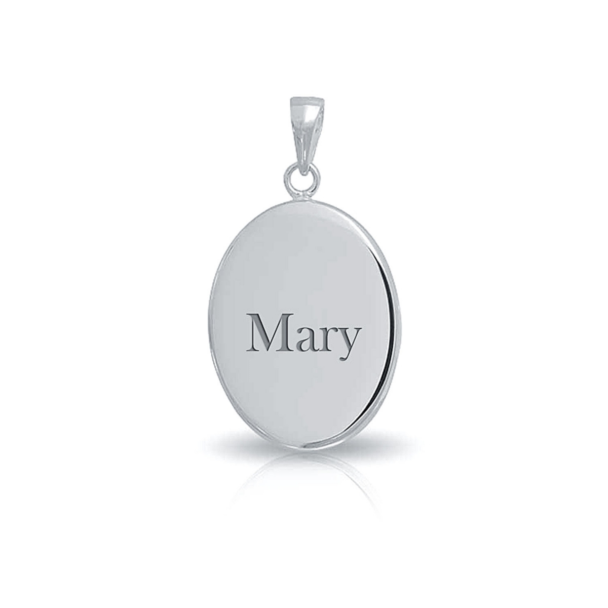 Bling Jewelry ClassicWhite Carved Oval Simple Framed Victorian Lady Portrait Mother and Child Cameo Pendant Necklace For Women Wife Sterling Sil