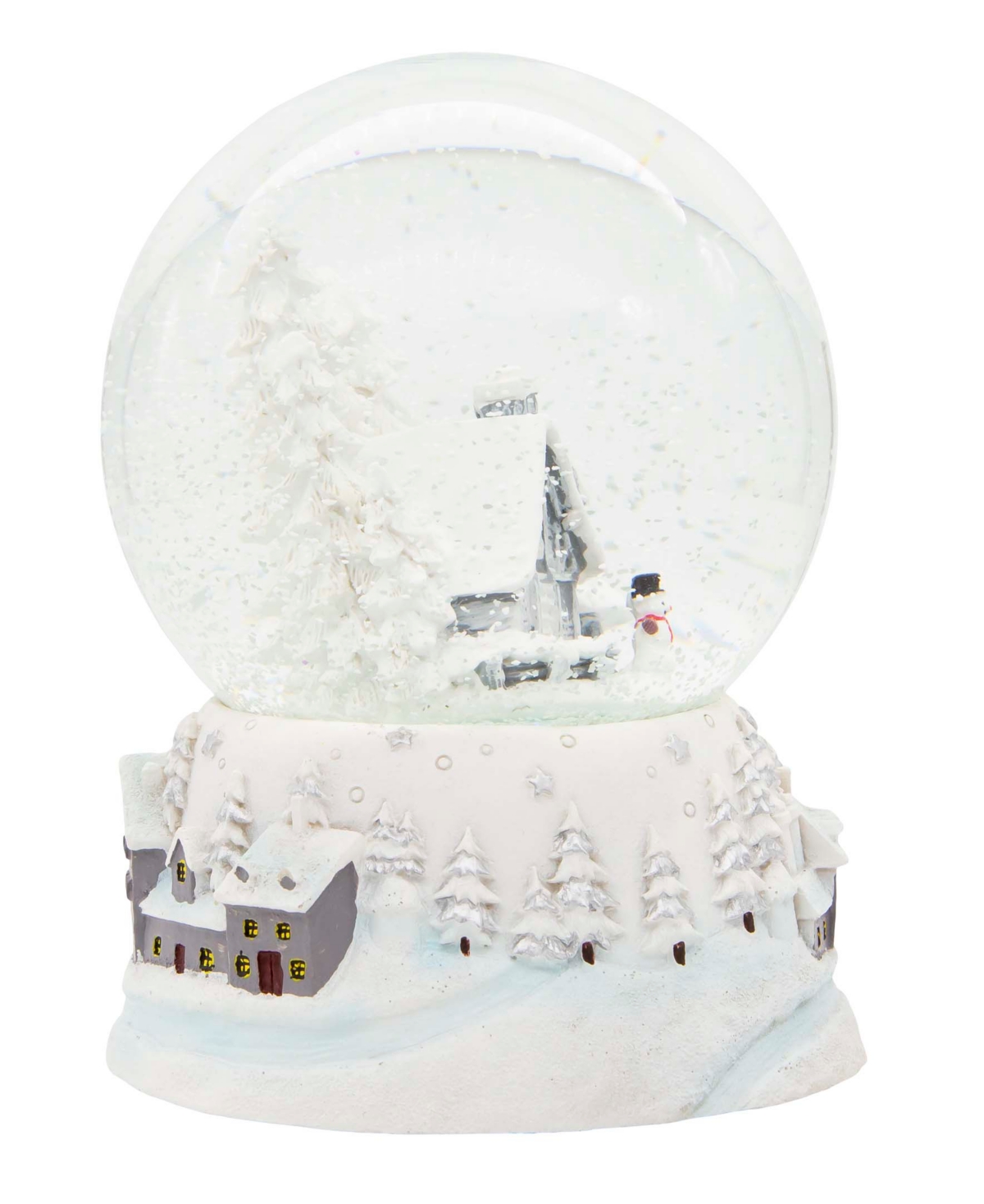 Kurt Adler 120mm Musical Snowy House Water Globe In Multicolored