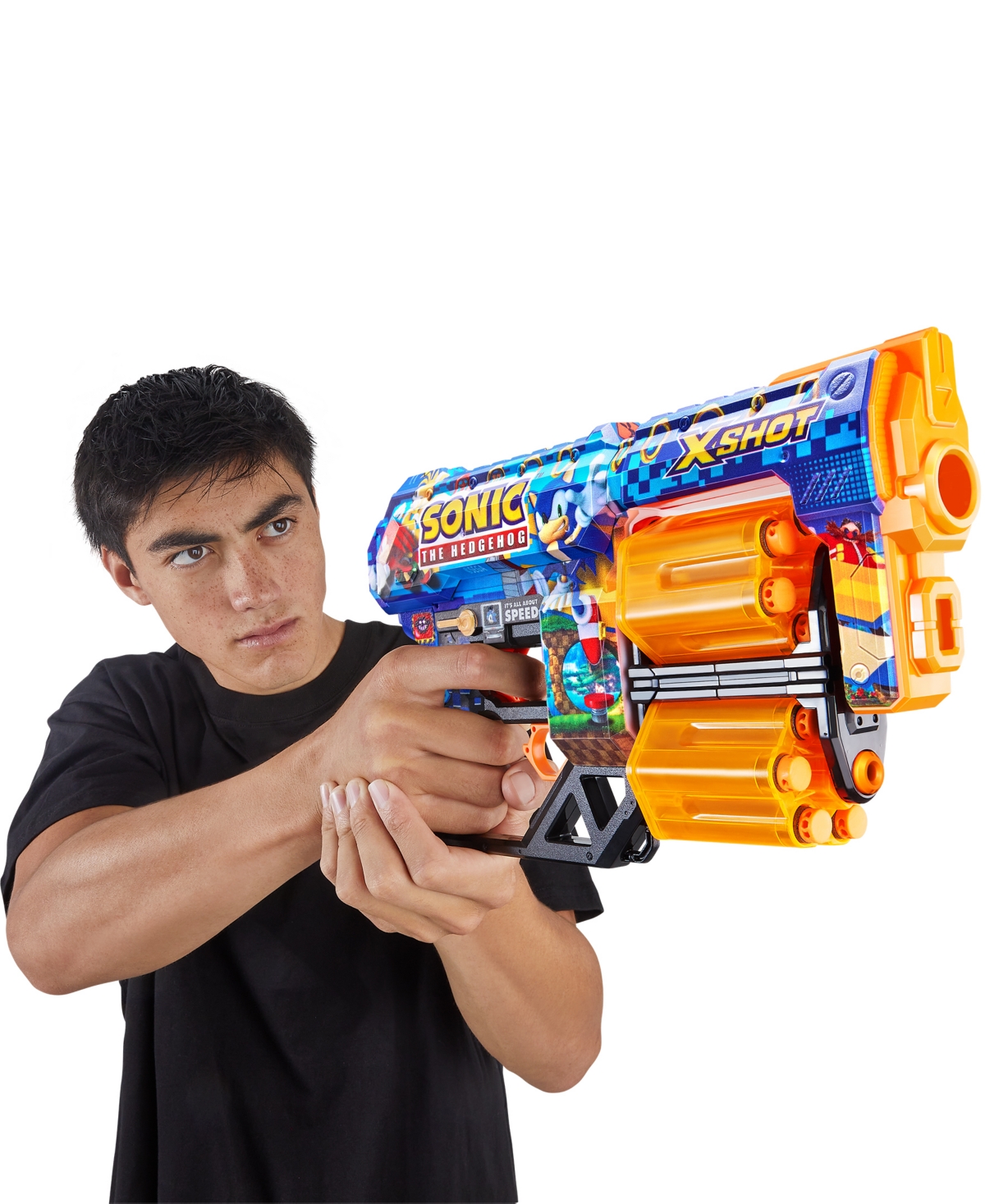 X-shot Zuru Sonic Skins, 12 Darts In No Color