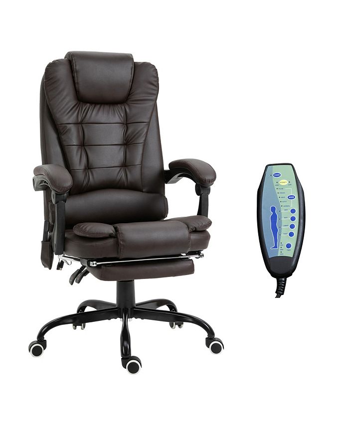 Vinsetto 7 Point Vibrating Massage Office Chair High Back