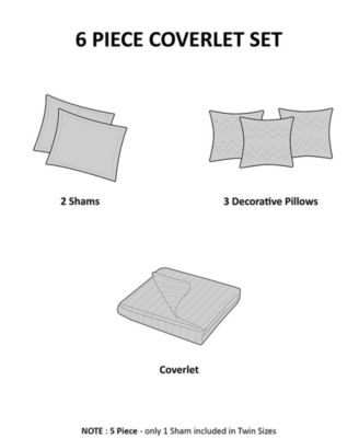 Rhapsody 6-Pc. Quilt Set, Full/Queen