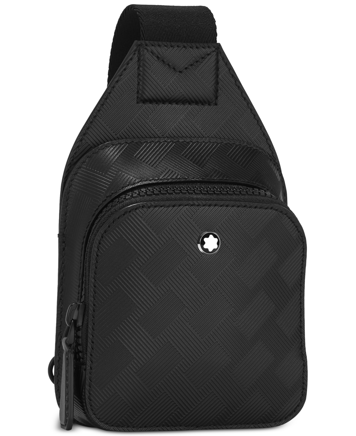 Montblanc Extreme 3.0 Mini Leather Sling Bag In Black