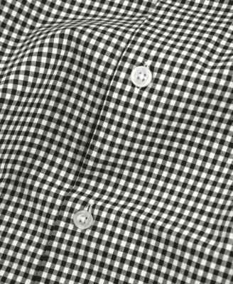 Men's Slim-Fit Gingham Shirt