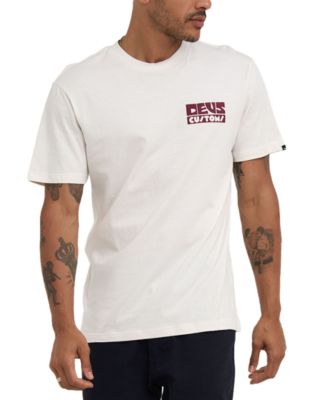 Deus Ex Machina - Men's Pushstart Short-Sleeve Crewneck Logo Graphic T-Shirt